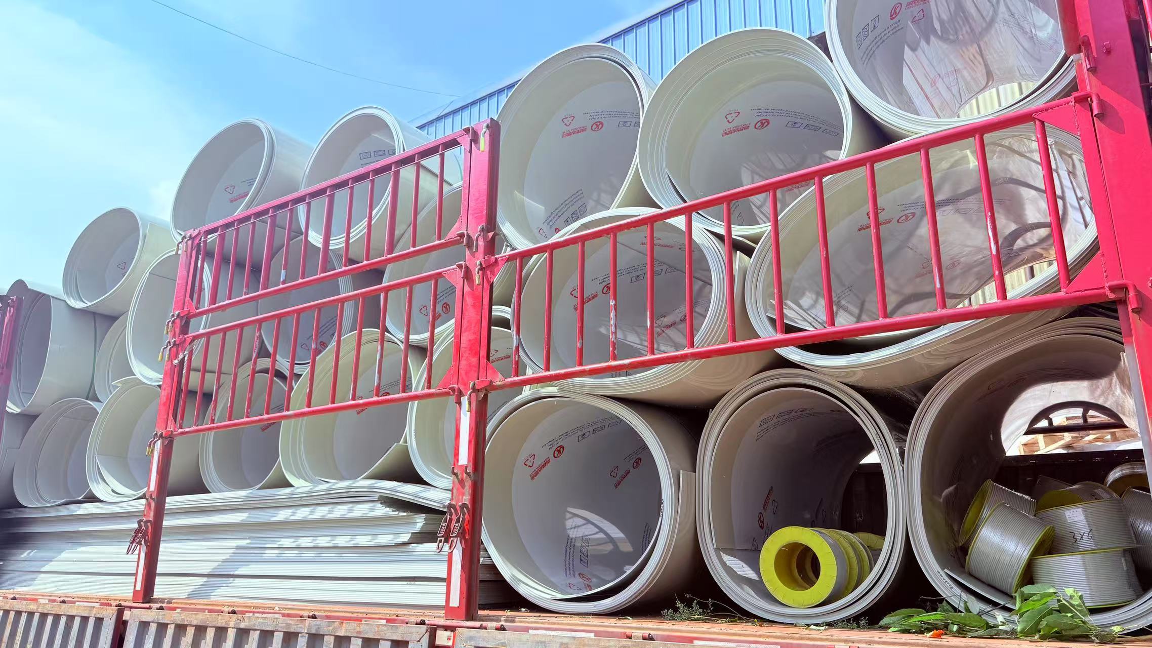 Heat Resistant Irrigation Polypropylene PP Pipes 3 Meter Customized