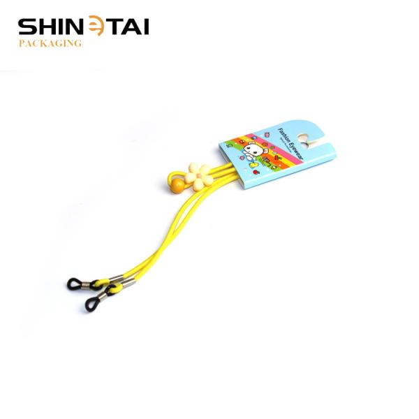 Custom non-slip glasses cord