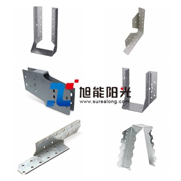 Коннектор углового деревянного листа цинка с металлическими соединительными скобками