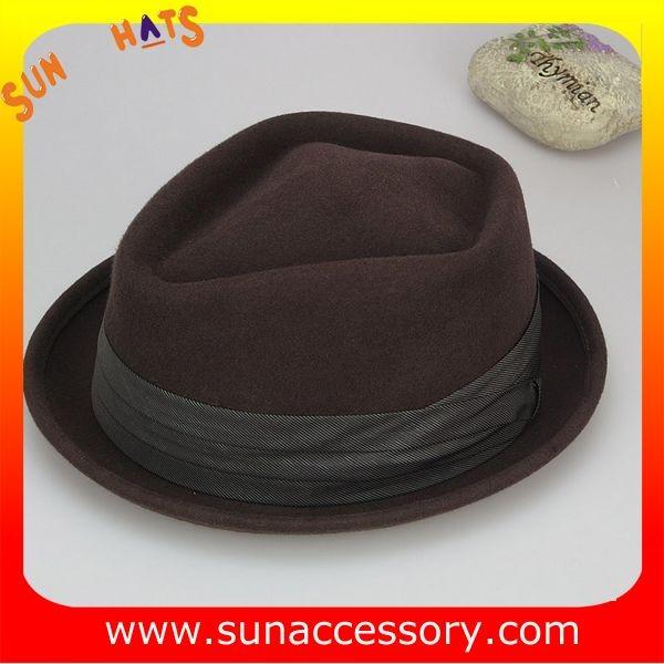 5480381 Sun Accessory customized  winner  fashion 100% wool felt  hats, men hats and caps wholesaling
