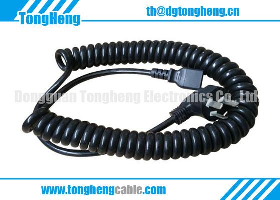 China Factory Manufactured Flex Spiral Power Cable Cord