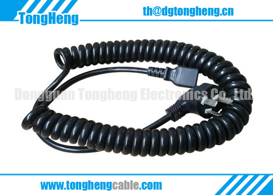 China Factory Manufactured Flex Spiral Power Cable Cord