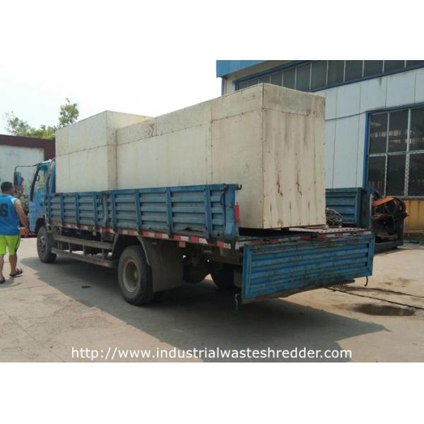 Soundproof Industrial Shredder Machine Fiberboard Acoustic Cotton / Blanket Cutter