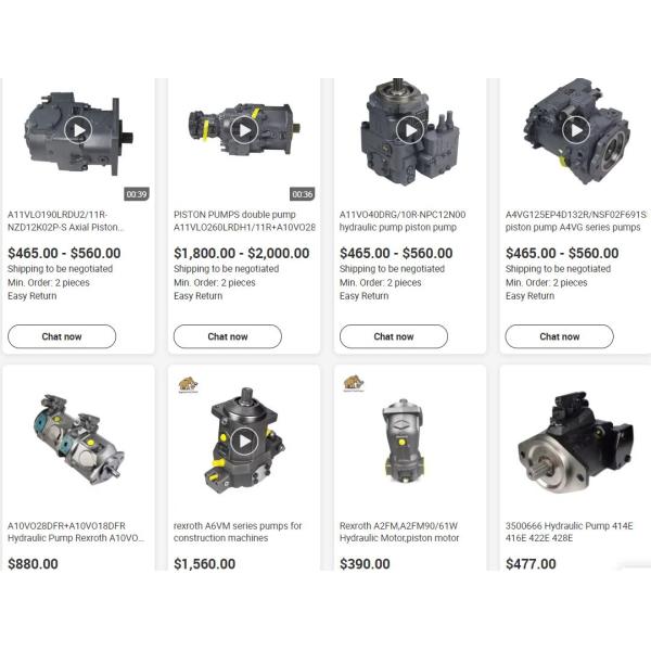 OEM Тип Новый на складе Гидравлический поршневый насос Rexroth ALA10VNO 41 DFR1/52R-HRC40N00 -S1005 Послепродажный рынок