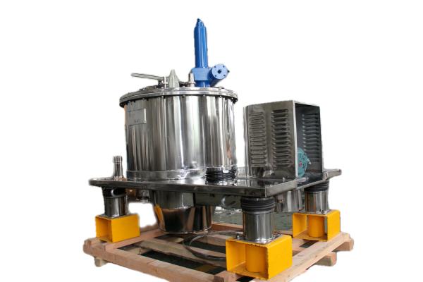 600L Peeler vertical farmacêutico centrifugam a descarga inferior