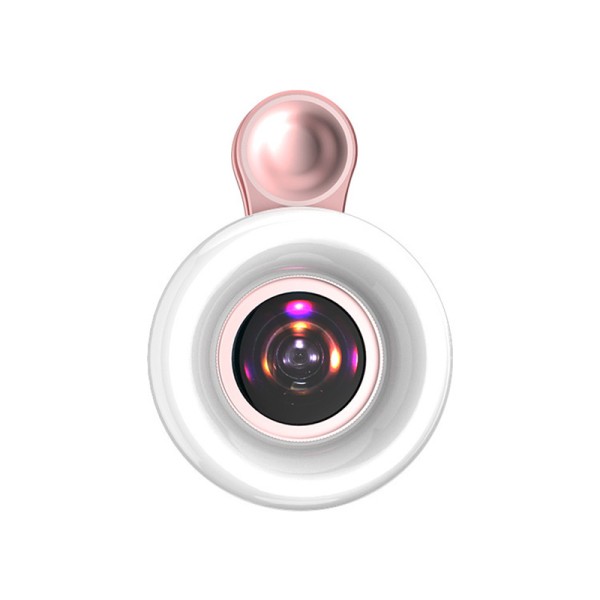 Customized Phone Camera Lens 15x Magnification Macro Lens With LED Light And 3 Stops Adjustment