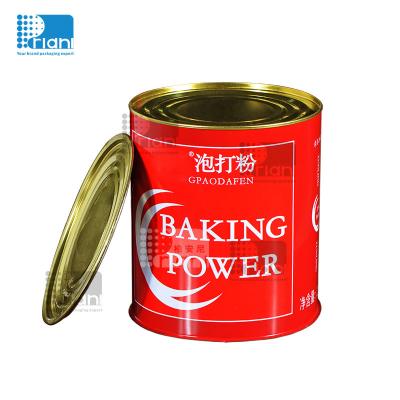 Outdoor Cooking Food Tin Box  , Metal Tinplate Round Tin Containers Customized