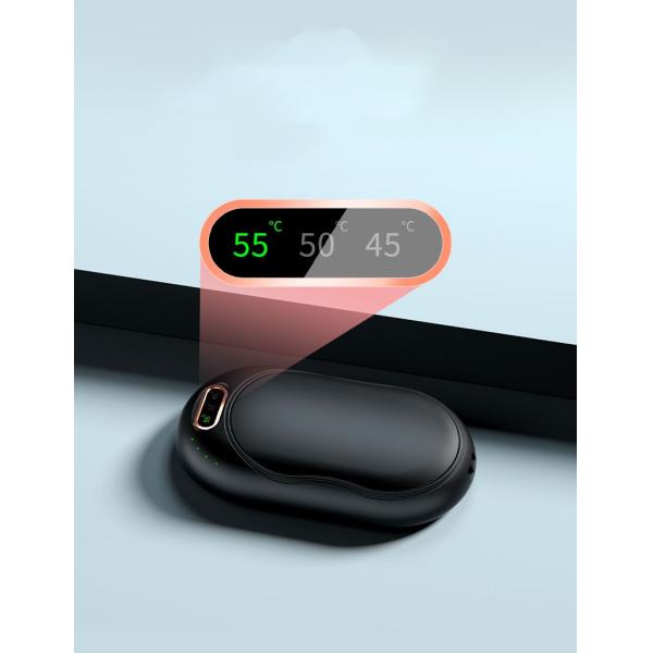 Custom Logo C308 Magnetic Two Pack Hand Warmer Ultra Thin and Rechargeable
