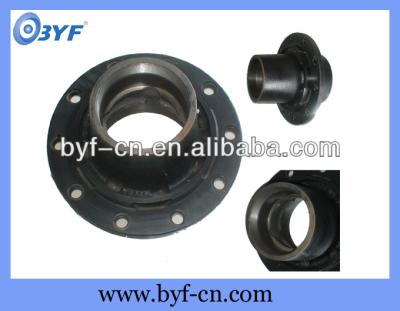 150*150 American Type 16T Trailer Axle Beam Spare Part with 10-M22*1.5 Studs and 420*220mm Brake
