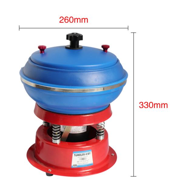 8 Inch Mini Jewelry Tumbler Polisher for Surface Cleaning