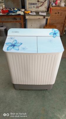 Large Inner Tub Household Twin Load Washing Machine For Apartment  PP Body