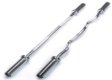 Olympic Chrome Gym Equipment Accessories Cable Machine Grips Bar