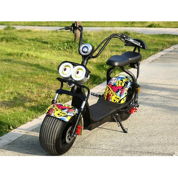 1500W Motor Citycoco Electric Scooter Customized Color Max. Speed 61-80km/h for Adults