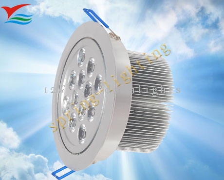 Long life span 50000 hours / AC100 - 240V / 12W / IP50 led down light fixtures