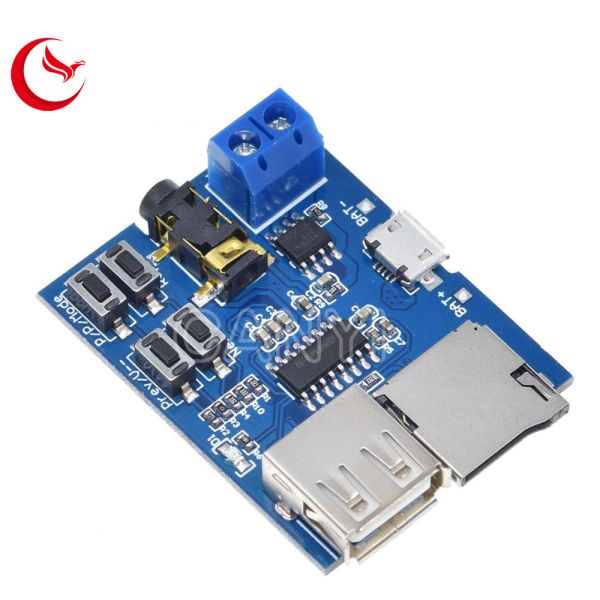 Custom Printed Circuit TF Card Pcb Board U Disk MP3 Format Decoder Board Module Amplifier Decoding Audio Player