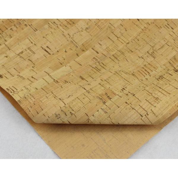 China Directly Price 1.35m Width Nature Cork Leather for Sewing Class