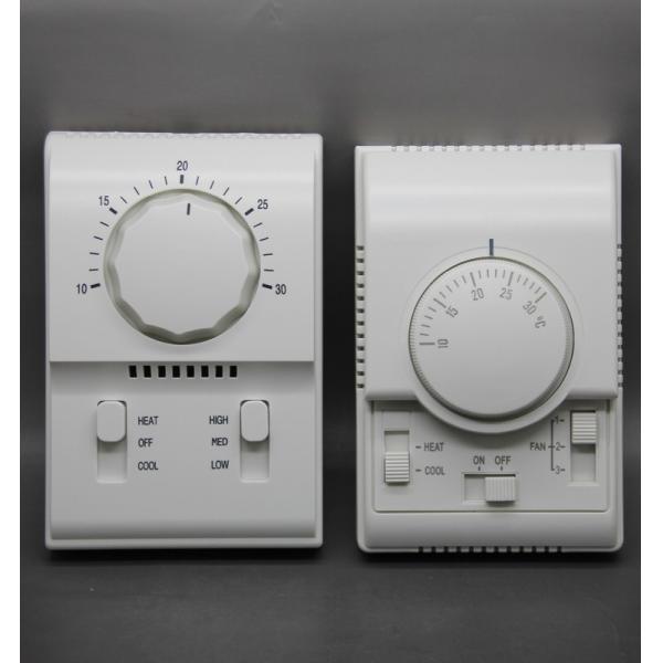 AC220V Room and Fan Coil Thermostat Working with 3 Speed Fan