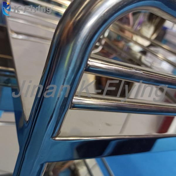 Movable Stainless Steel Two Layers Hospital Medical Trolley Cart