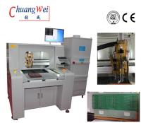 Router del PWB de PCBA que encamina la máquina del depanelizer del PWB del separtor de Depaneling con la cámara CCD de limpieza del sistema