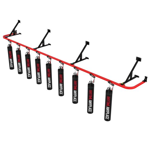 Customized Logo Commercial Heavy Bag Rack Boxing Training Bag Rack