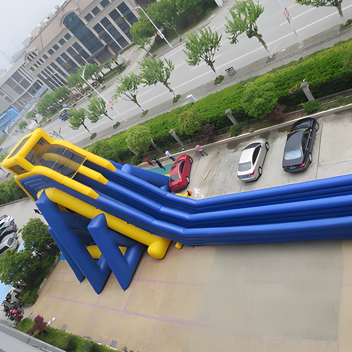Largest PVC Inflatable Water Slide for Adults for Summer Outdoor Fun and Safe to Use in Schools