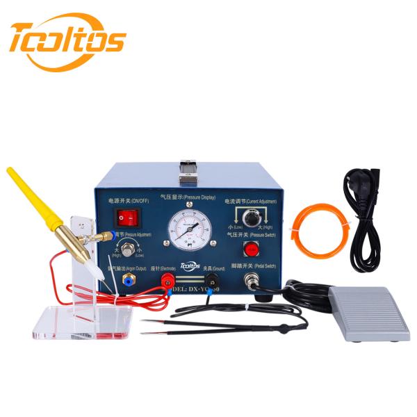 Tooltos 50A Argon Pulse Sparkle Jewelry Spot Welding Machine For Jewelry Profuction
