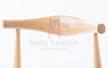 Comfortable Commerical Wood And Upholstered Dining Chairs With Custom Color