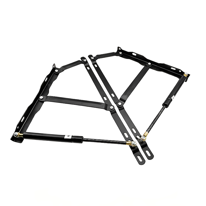 Storage Bed Lift Hinge Mechanism Bracket Gas Spring Bed Box & Bed Slat Lifting Support Iron Frame