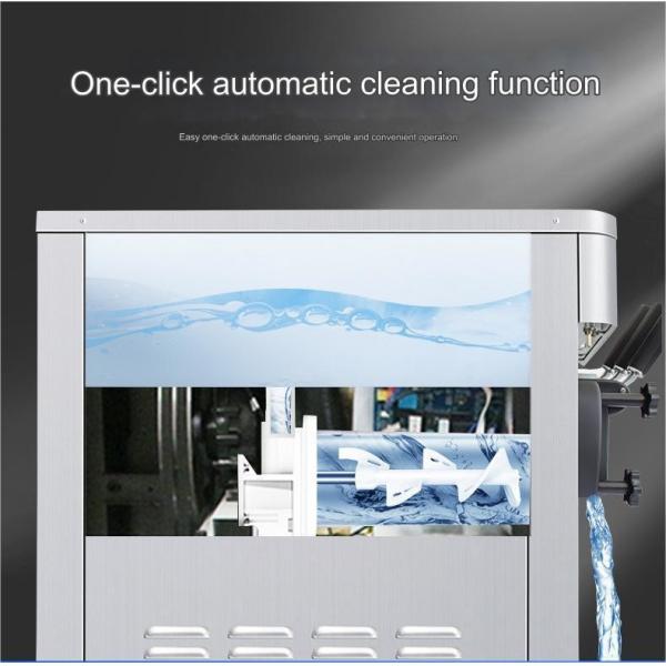 Convenient 220V 2.1W One-Click Automatic Ice Cream Maker for Dairy Products Processing