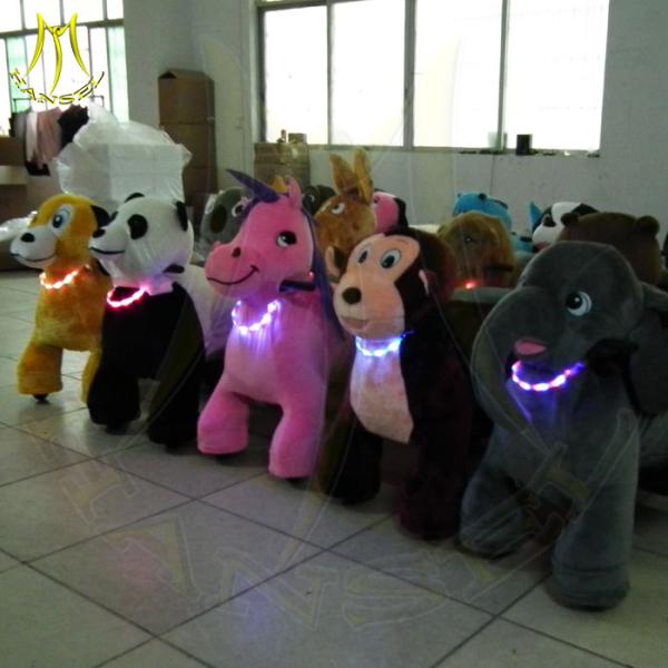 Hansel horse back riding machine ride on toy amusement park rides for rent outdoor park games animal scooters in mall