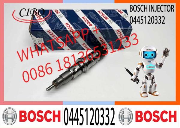 Fuel Pump Assembly Injector 0 445 120 332 Nozzle Injector 0445 120 332 0445120332 For Engine Car