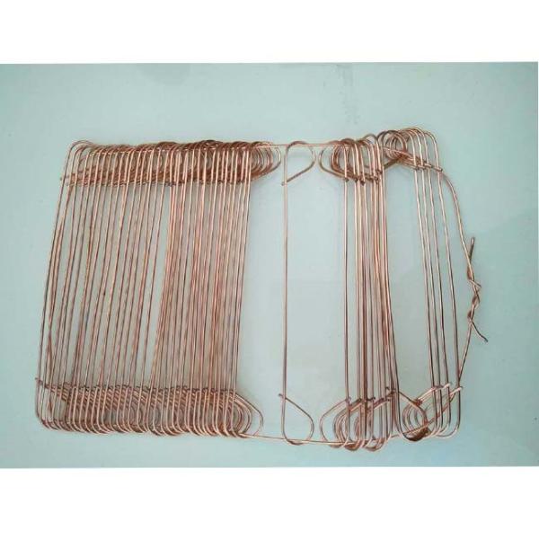 Cable Double Loop Copper Wire Ties Carbon Steel 1.2mm X 120mm 100mm