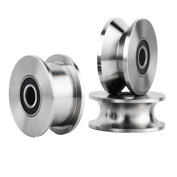 Load-Bearing Hoist Pulley Wheel with U-Groove and Guide Pulley for Wire Rope Sheave Applications