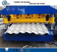 Rollo de aluminio automático de la teja que forma la máquina para cubrir el CE
