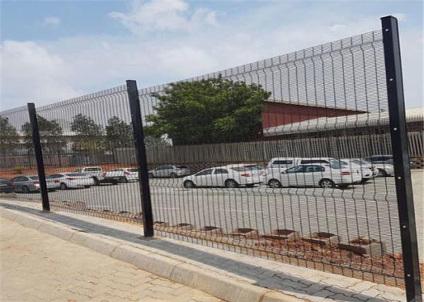 Galvanized South Africa 358 Anti Climb Clearvu Mesh Fence