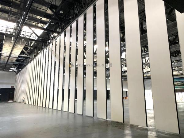 Soundproof Fireproof Temporary Office Partitions Temporary Sliding Wall