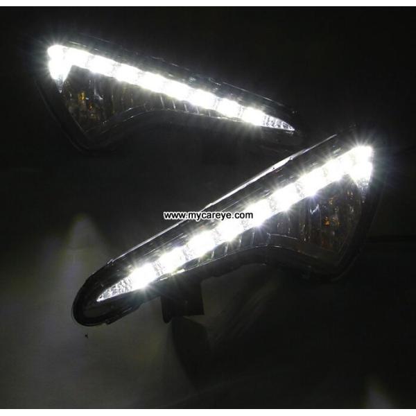 Hyundai Verna 2014 DRL LED Daytime driving Lights daylight for car