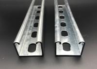 C Profile Electrical Galvanized 1 58 Slotted Solid Unistrut Strut Channel