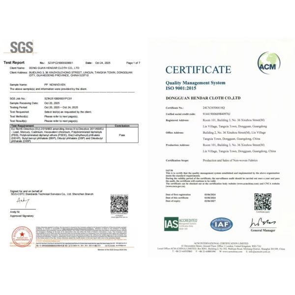 Gray PP Spunbond Non Woven Fabric 120gsm High Tensile Strength Nonwoven for Mattress