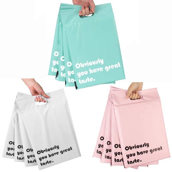 Sustainable Handle Mailers 11X15 Inch, Package Envelopes, Packaging Bags, Plastic Mailing Bags for Clothes Clothing