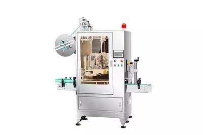 Equipamento de rotulagem da única luva do psiquiatra do Mandrel 2.5KW, aplicador da luva 150BPM para garrafas