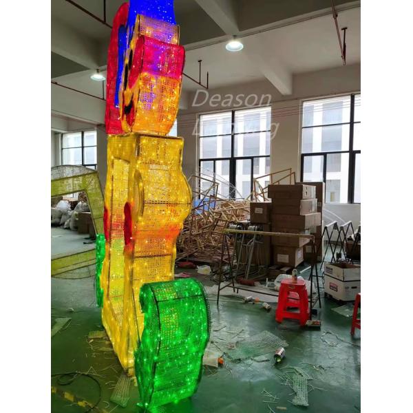 christmas motif light elf photo op outdoor decoration