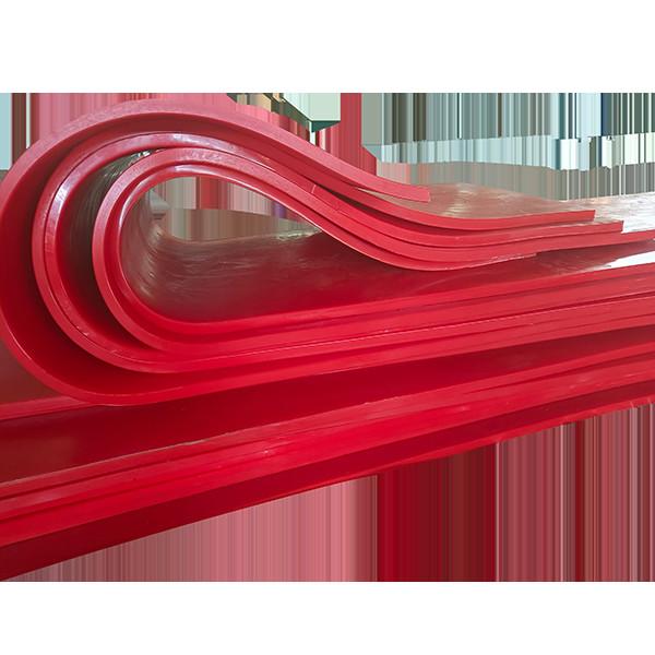 60-90 Shore A Hardness PU Polyurethane Sheet Chute Liner Plates Wear Resistant