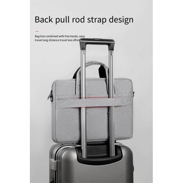 Customized Logo Laptop Case Cover Shell Portable Waterproof Canvas Bag for Men Women