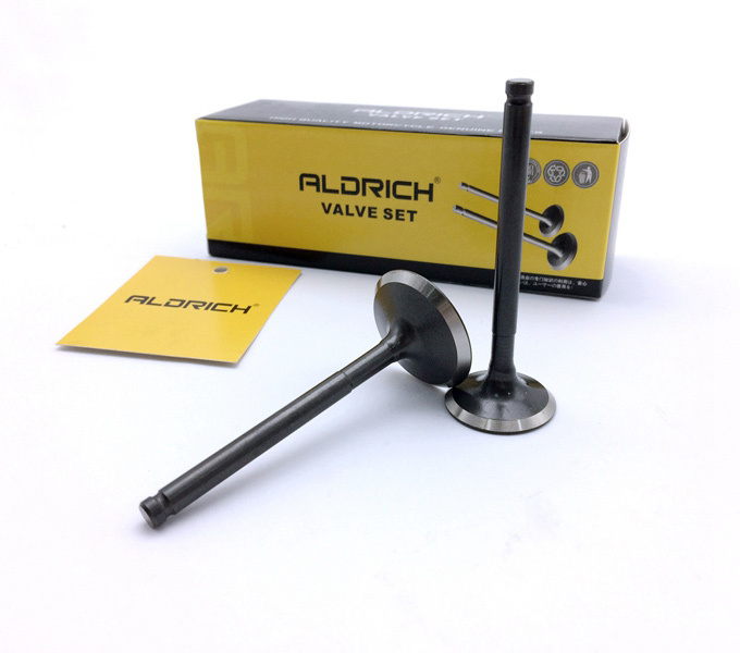 GY6 Engine Valve Set High-Strength Alloy Steel Intake & Exhaust Valves Kit for Scooter