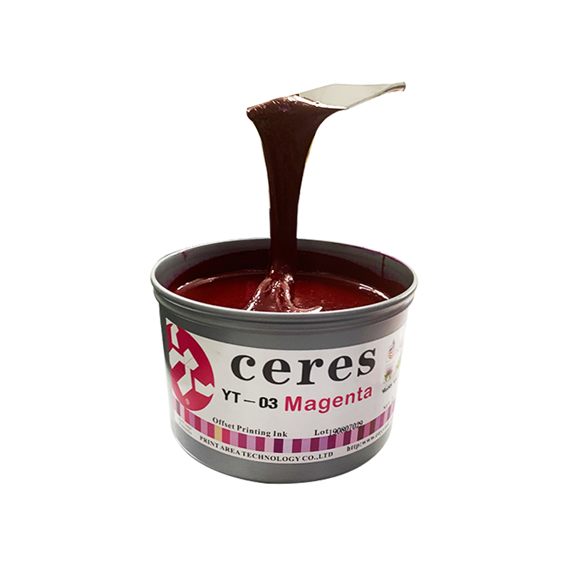 CERES YT-03 Soy Based High Gloss Fast Drying Offset Printing CMYK Ink