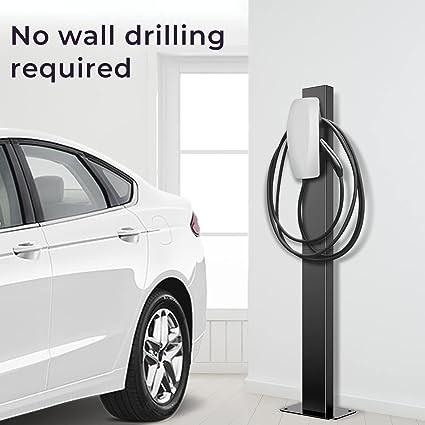 Factory Wholesale EV Charger Steel Pillar Stand Floor-mounted Charging Stations Stand Column