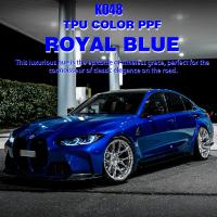 K048 Film de protection de peinture de couleur TPU bleu royal