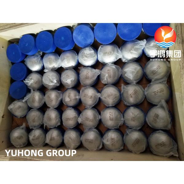 ASTM B366 Inconel 625 butt-weld cap, UNS N06625 / DIN 2.4856 Никелевая сплавная фитинга, в химической промышленности