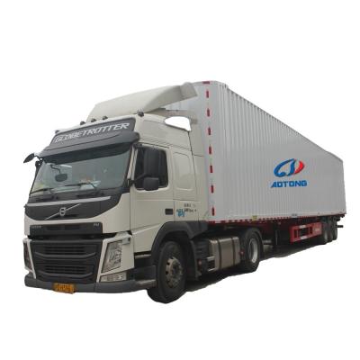 13000X2500X1800MM Carga a granel Transportar Semi-reboque Caixa Van Tipo camião Reboques para o seu
